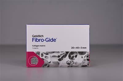 Geistlich Mucograft FibroGide Combi Pack with collagen matrix for dental tissue regeneration
