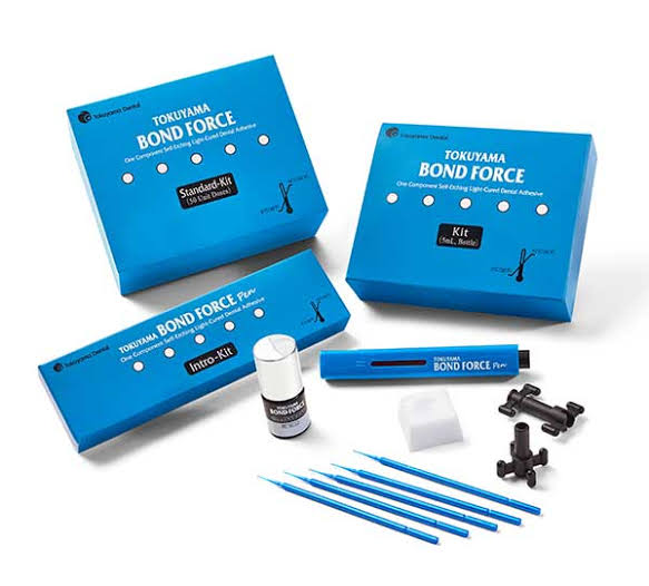 Tokuyama Bond Force II kit featuring components for dental bonding applications