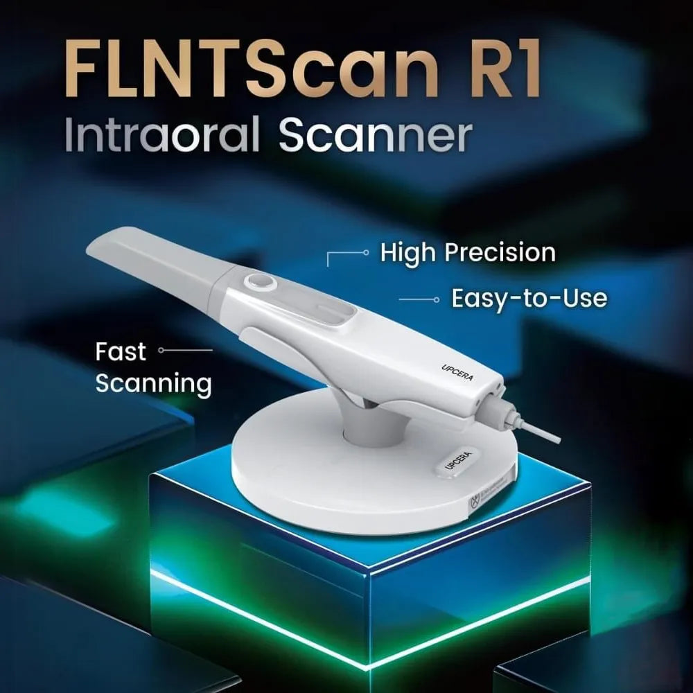 Upcera FLNTScan R1 intraoral scanner with high precision and easy-to-use design for dental professionals