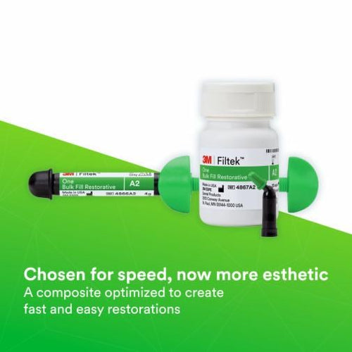 3M ESPE Bulkfil dental capsules and bottle for fast and easy composite bulk fill restorations