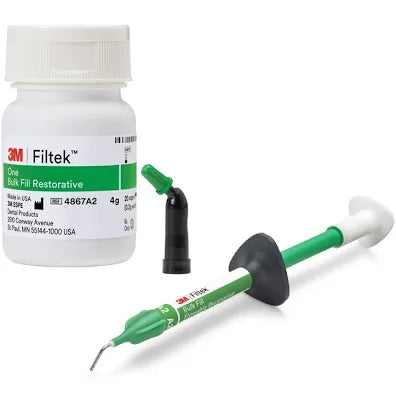 3M ESPE Bulkfil dental capsules restorative dental composite with applicator and capsule container