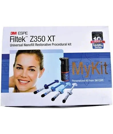 3M ESPE Z350XT Composite Kit featuring universal nanofill restorative materials for dental applications