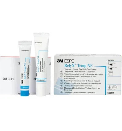 Beetle Dental RelyX Temp NE purchase emergency dental cement kit with two tubes for temporary restorations