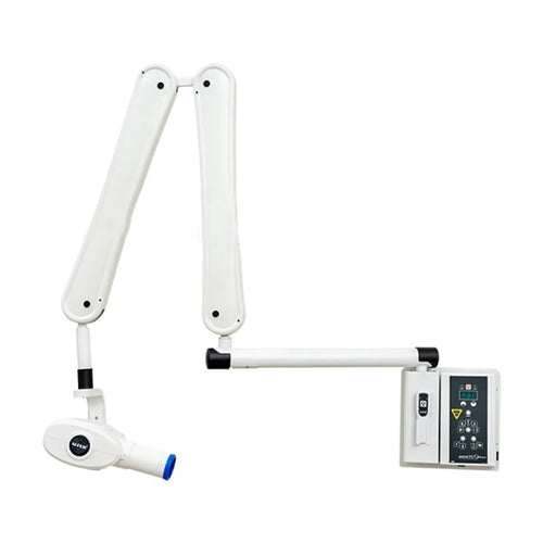 Alerio DC Prime dental x-ray machine wall mounted white articulated arm with control panel