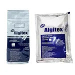Algitex alginate impression material dental powder and liquid packaging by Beetle Dental