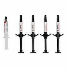 Anabond Stedman Orthofix adhesive kit with five black syringes for dental bonding applications