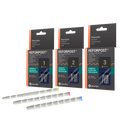 Angelus Fiber Post for Dentists in three color-coded packs for enhanced dental restoration