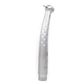 Beetle Dental Apple dental push button handpiece in silver with ergonomic design for dental procedures