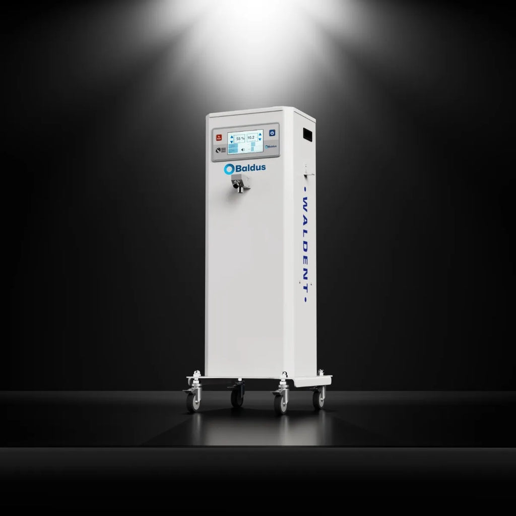 Beetle Dental Baldus oxygen nitrous oxide mixer unit for dental clinics on mobile cart with digital display