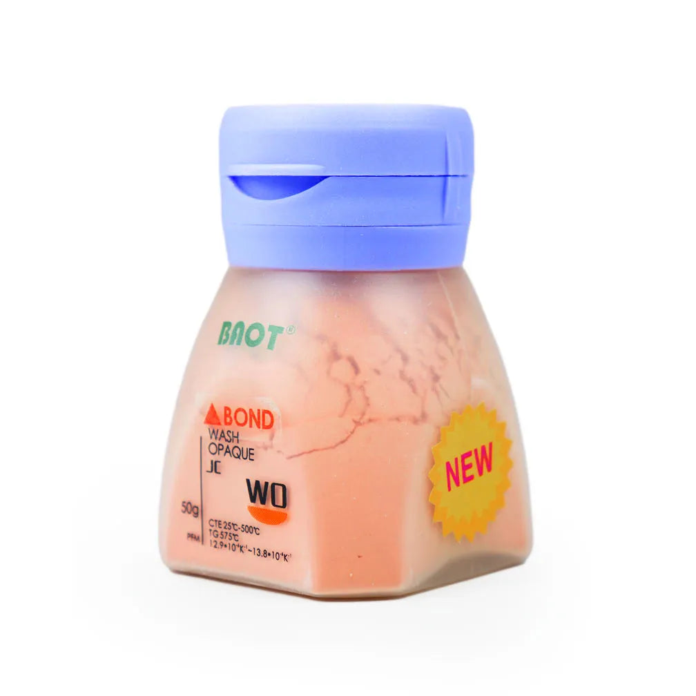 Baot JC Bond Powder WO in a 50g container, ideal for dental applications and bonding solutions