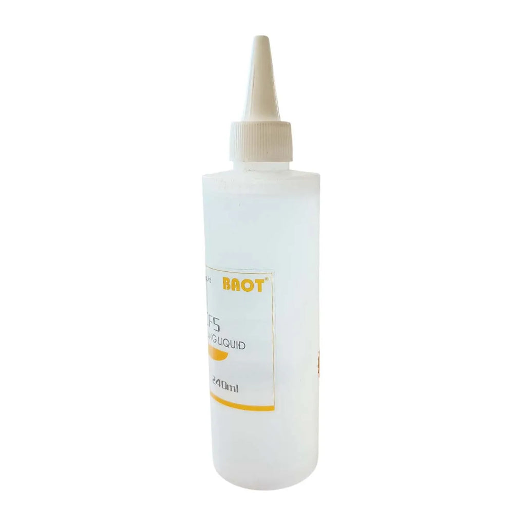 Baot modeling liquid 240ml in a clear squeeze bottle for easy application in dental procedures