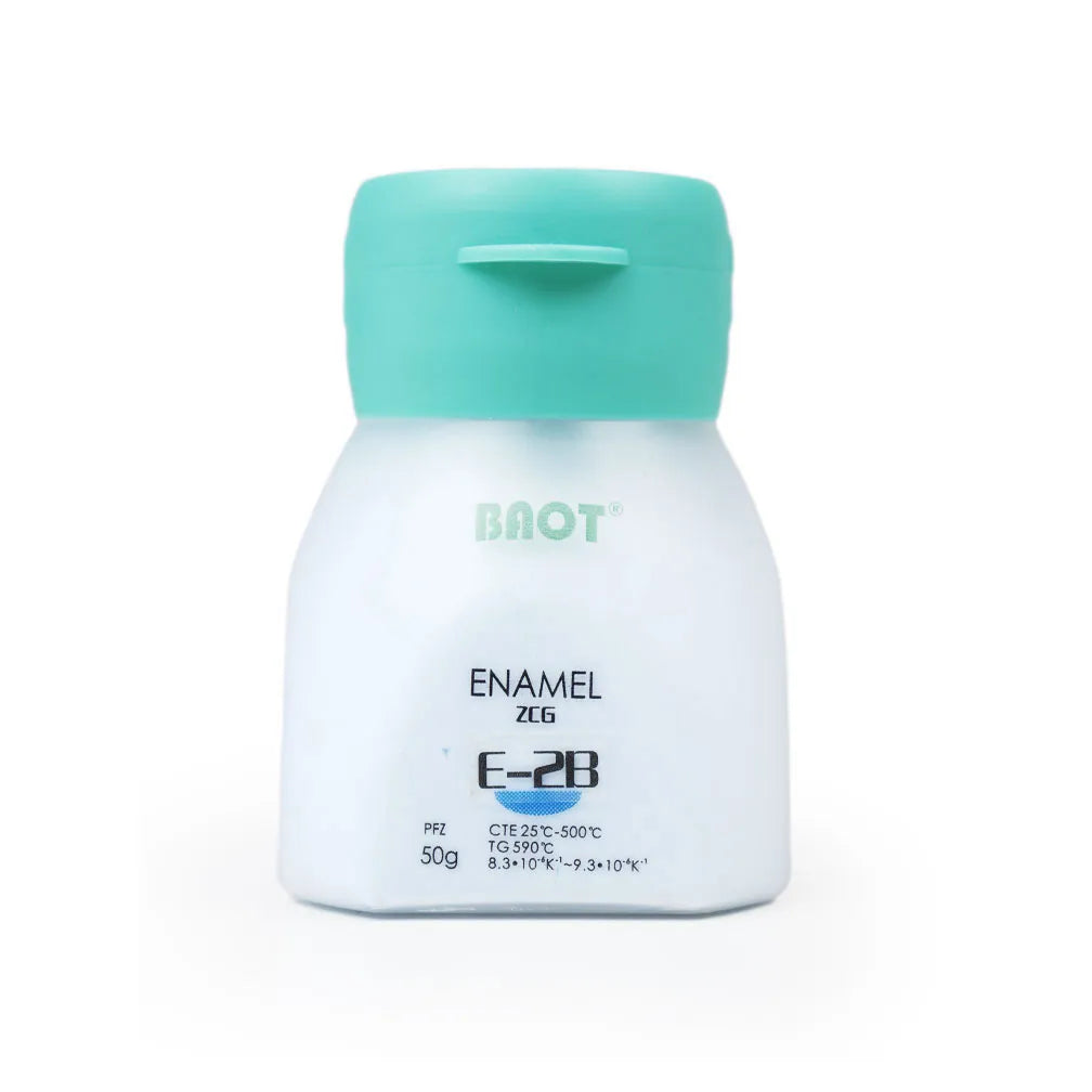 Baot ZCG enamel powder in a 50g container designed for dental applications