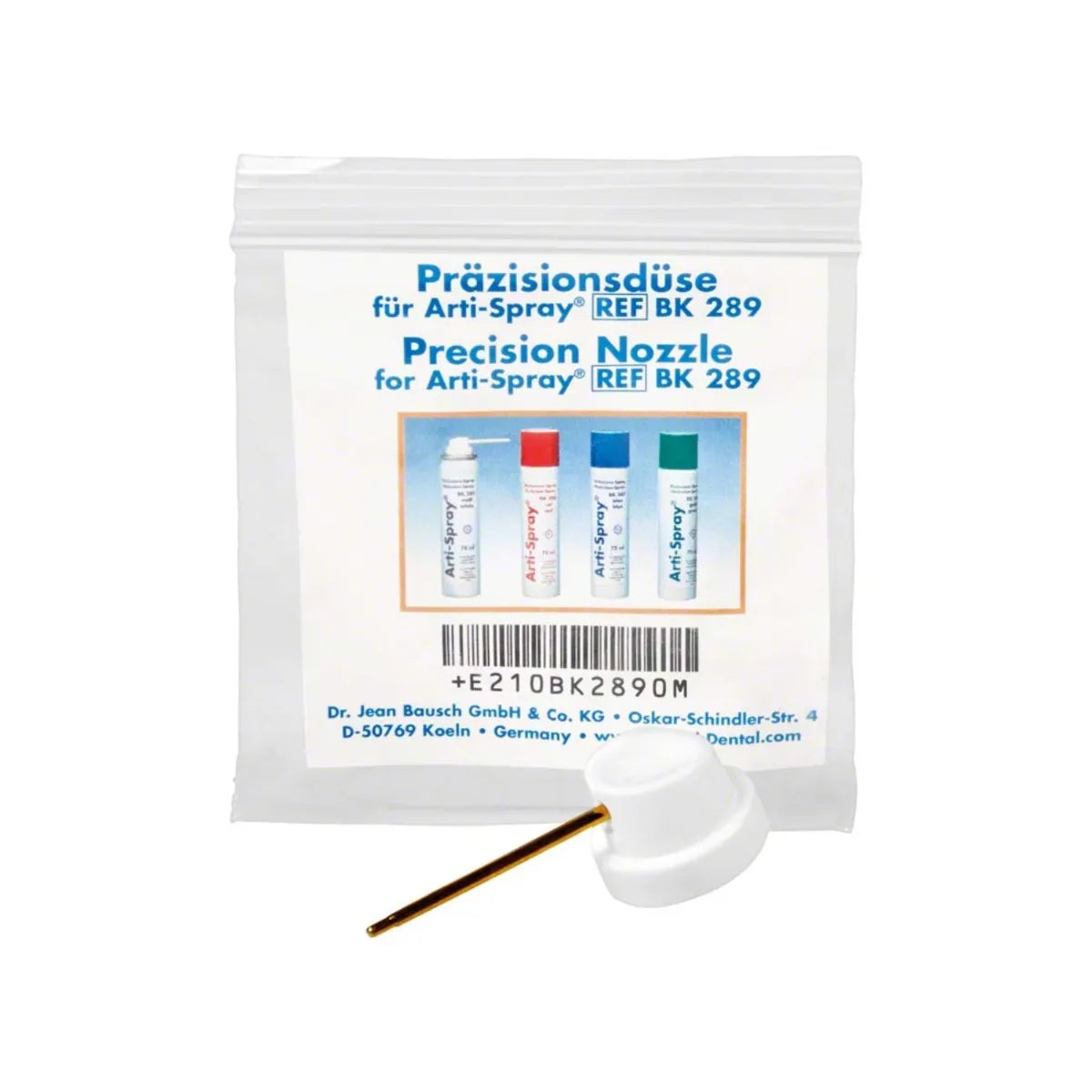 Bausch Arti-Spray BK 289 precision nozzle refill for dentists from Beetle Dental
