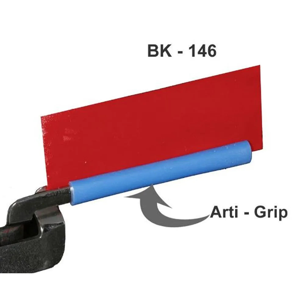 Bausch Arti Grip Silicone Sleeves - BK 146 blue silicone sleeve on dental articulator handle for improved grip
