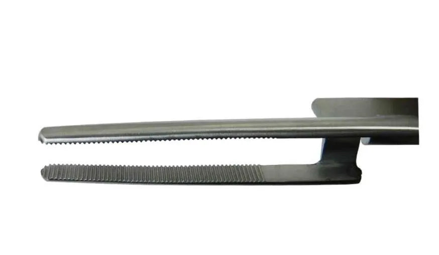 Bausch articulating paper forceps stainless steel dental tweezers with serrated tips for precise paper placement