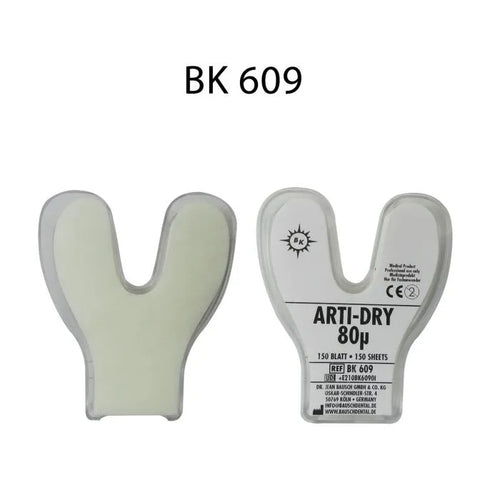 Bausch Dental Articulating Arti-Dry Micro-Fleece Paper 80µ Microns sheets for dental occlusion marking