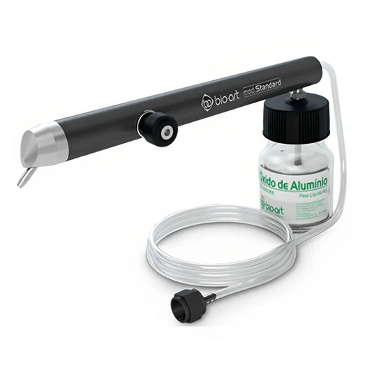 Bio Art Sandblaster for Dentistry with Attached Bottle and Hose for Efficient Dental Procedures