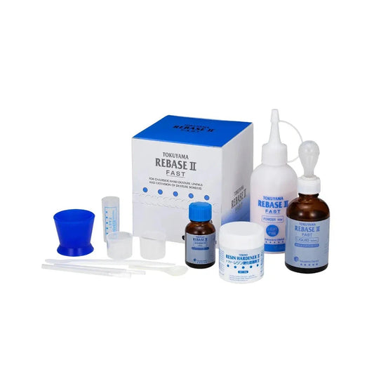 Tokuyama Rebase II Fast Dental Repair Kit for Patients to buy Tokuyama Rebase online.