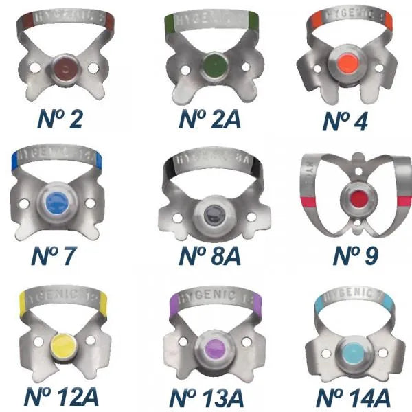 Coltene Brinker tissue retractors in various sizes for effective dental procedures