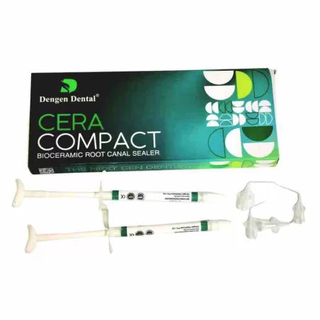 Cera Compact box with two syringes and mixing tips bioceramic root canal sealer for endodontics