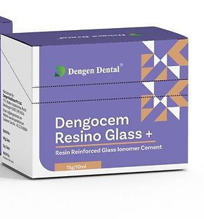 Beetle Dental box of Dengen Dengocem Resino Glass plus cement resin reinforced glass ionomer 10ml
