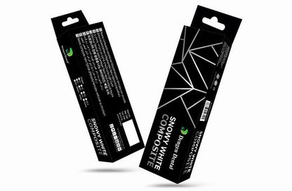 Beetle Dental packaging boxes for Dengen Snowy White composite syringe black geometric design