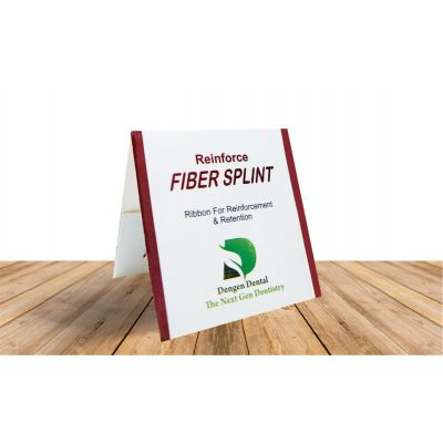Beetle Dental tent style packaging showing dental fiber splint ribbon for reinforcement and retention