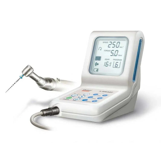 Dentsply Endomotor X-Smart for sale, featuring a digital display and ergonomic design for dental use