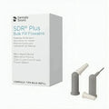 Dentsply SDR Plus bulk fill flowable dental restorative material with applicator tips for cavity filling