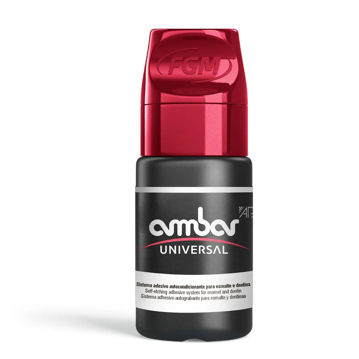 FGM Ambar Universal APS bonding agent bottle with red cap for dental universal adhesive