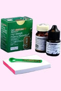 GC 9 dental restorative mini pack featuring high strength posterior restorative materials and applicator spoon