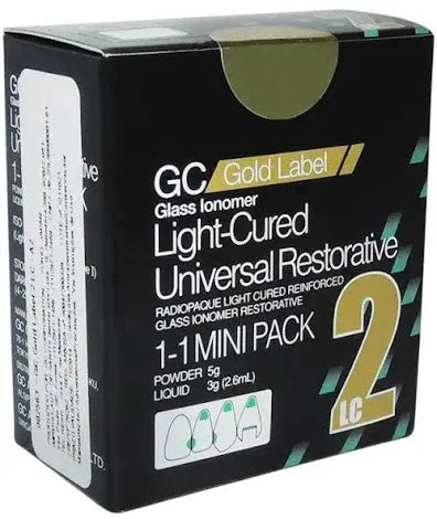 Beetle Dental GC dental filling material Gold Label Light-Cured Universal Restorative mini pack