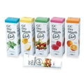 GC Dry Mouth Gel relief variety pack with flavors including mint, lemon, fruit, raspberry, and orange