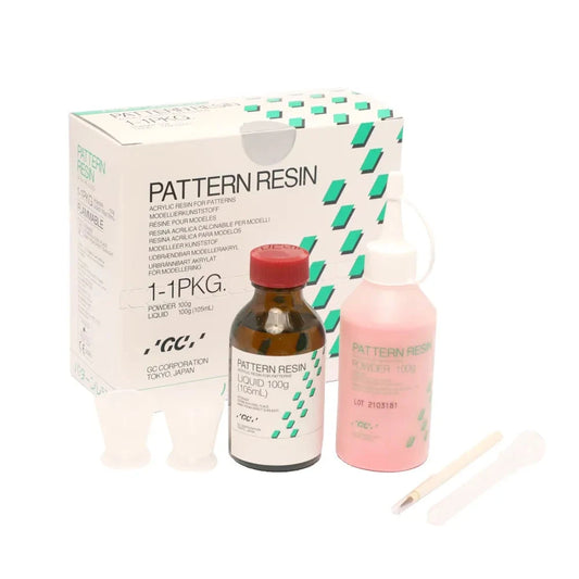 Buy GC Pattern Resin online featuring liquid and powder kit for dental applications