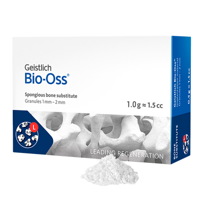 Geistlich Bio-Oss spongious bone substitute granules for dental regeneration, buy Geistlich Bio Oss online