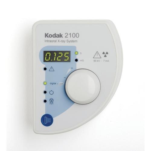 Kodak 2100 intraoral X-ray system control panel with digital display and adjustable settings for dental imaging