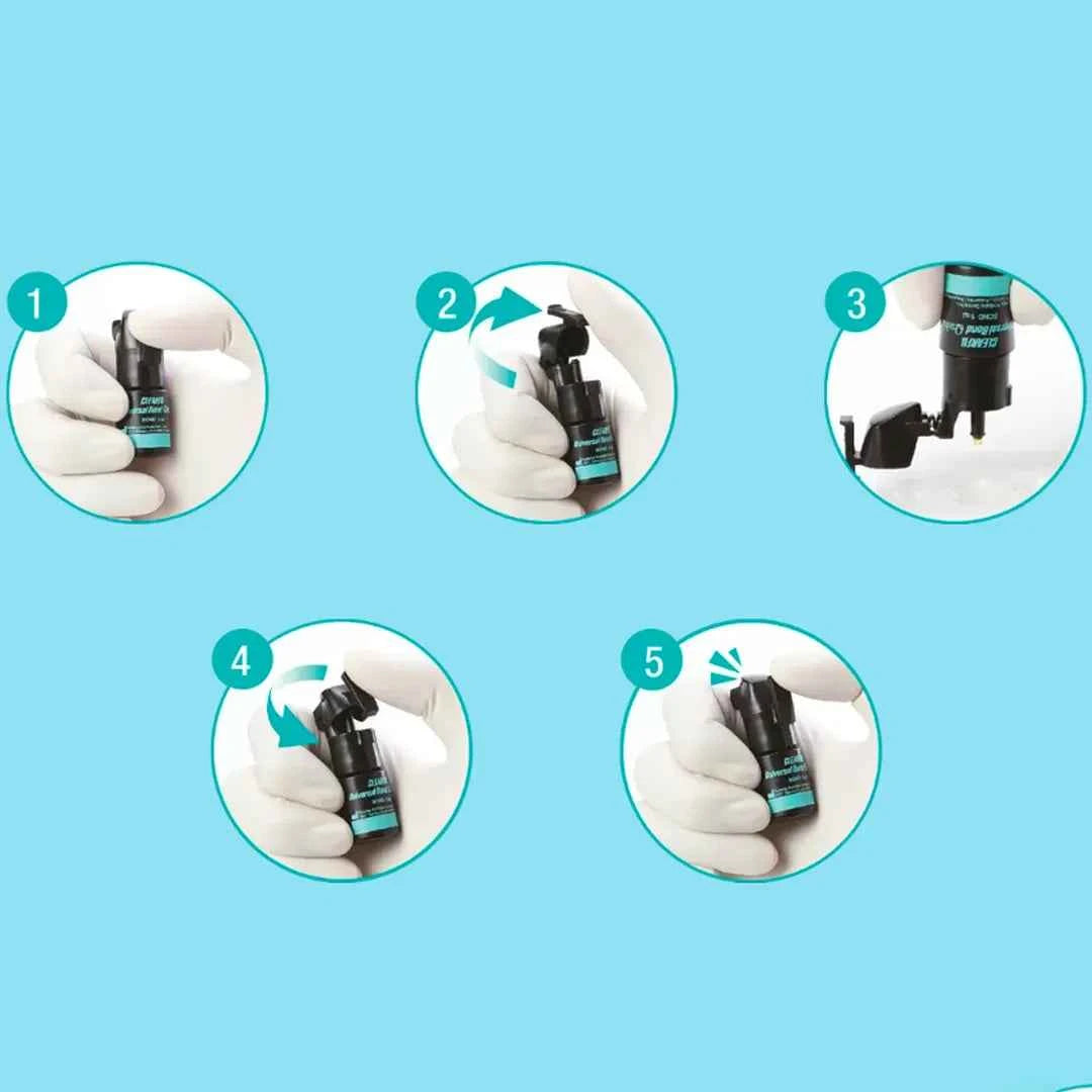 Step-by-step guide to using Kuraray Clearfil Tri SE Bond Universal for dental bonding procedures