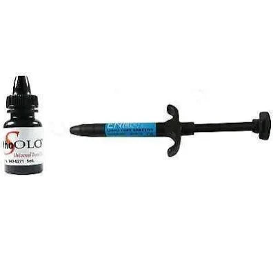 Ormco Enlight kit including adhesive and applicator for dental bonding applications