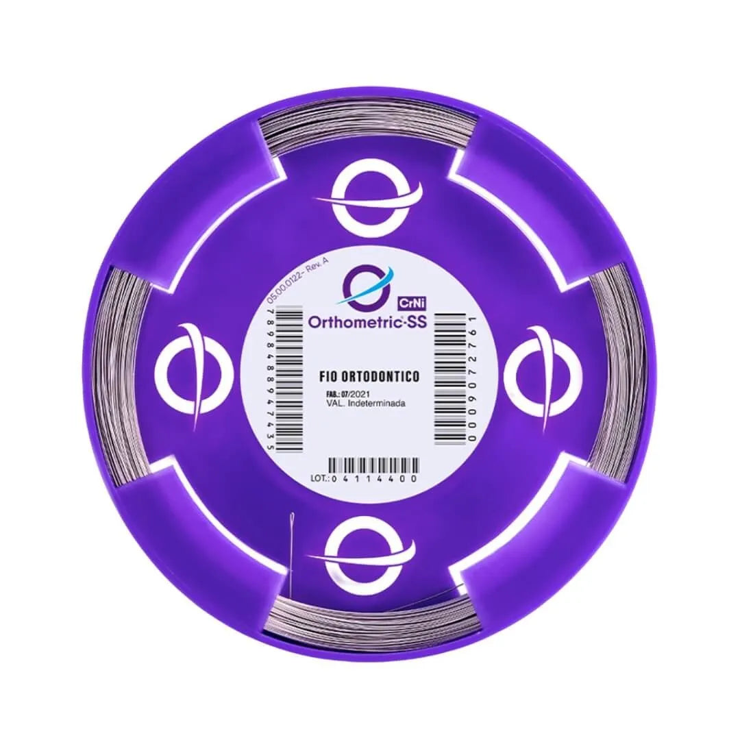 Beetle Dental orthodontic stainless steel wire roll in purple packaging for dental use