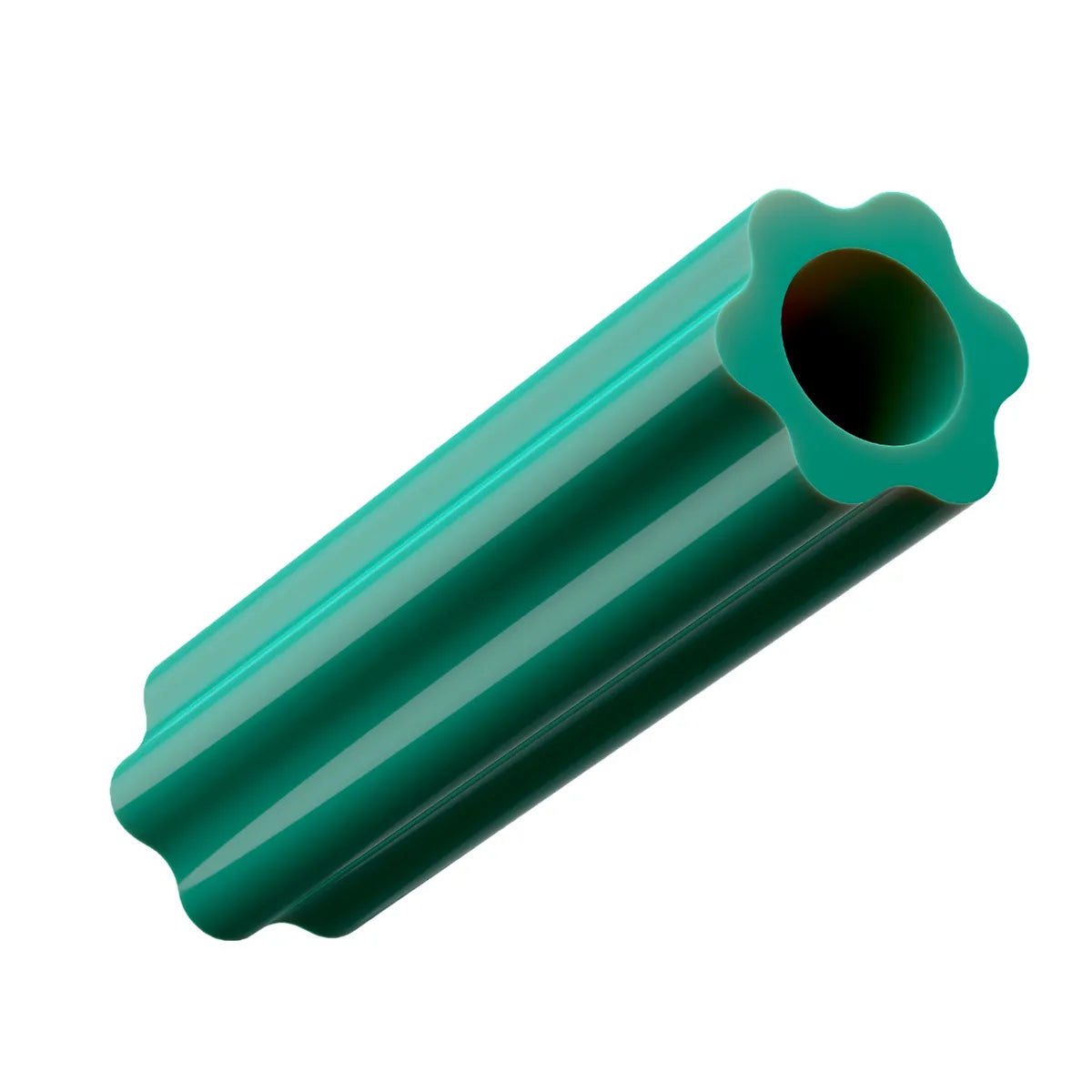 Beetle Dental ortho chewie for aligners in green, designed to help seat dental aligners properly