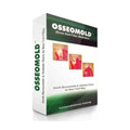Osseomold bone grafting material box with images showing applications for bone void filling