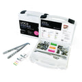 Polydentia Unica Anterior Matrix System Kit open case with dental matrix bands retainers wedges and instruments