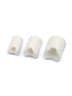 Beetle Dental dental retraction caps set of three white polymer gingival caps in small medium large