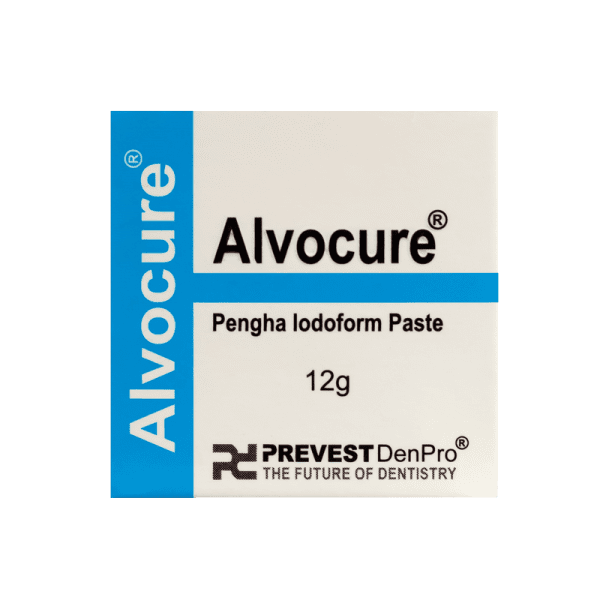 Prevest Alvocure dental paste 12g Pengha Iodoform Paste by Beetle Dental packaging