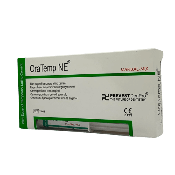 Beetle Dental OraTemp NE temporary cement manual mix non-eugenol temporary luting cement box