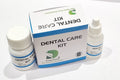 Beetle Dental compact dental care kit for professionals with white box jar and dropper bottle