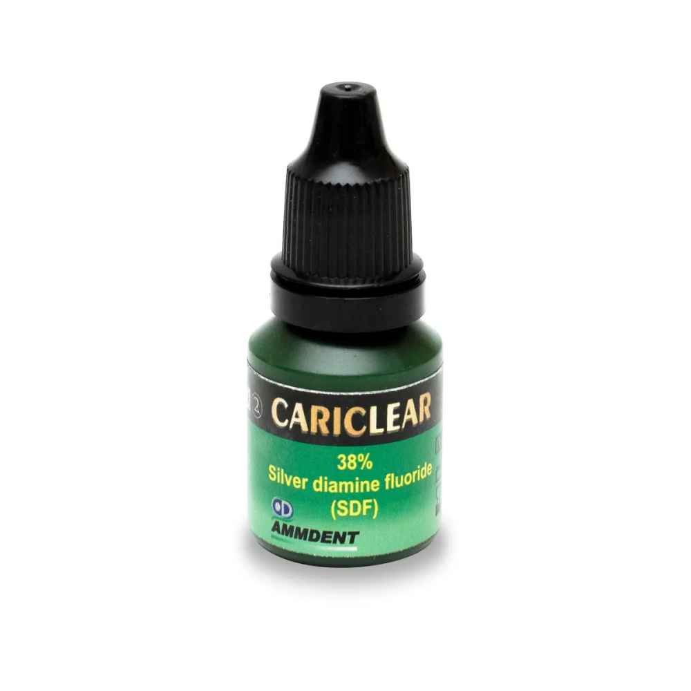 Ammdent Cariclear 38% silver diamine fluoride. Fast Arrest