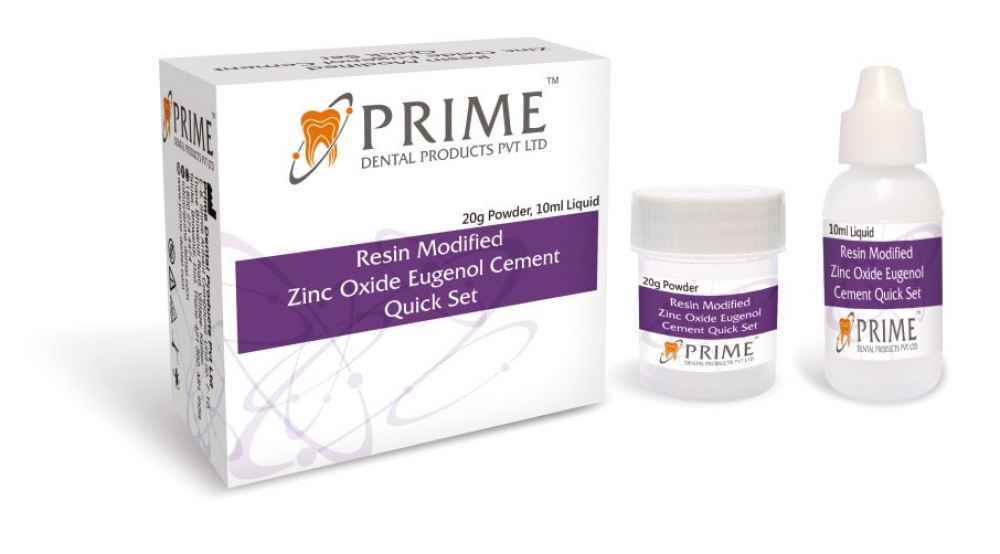 Prime Dental Zinc-Oxide Eugenol Resin Modified Cement