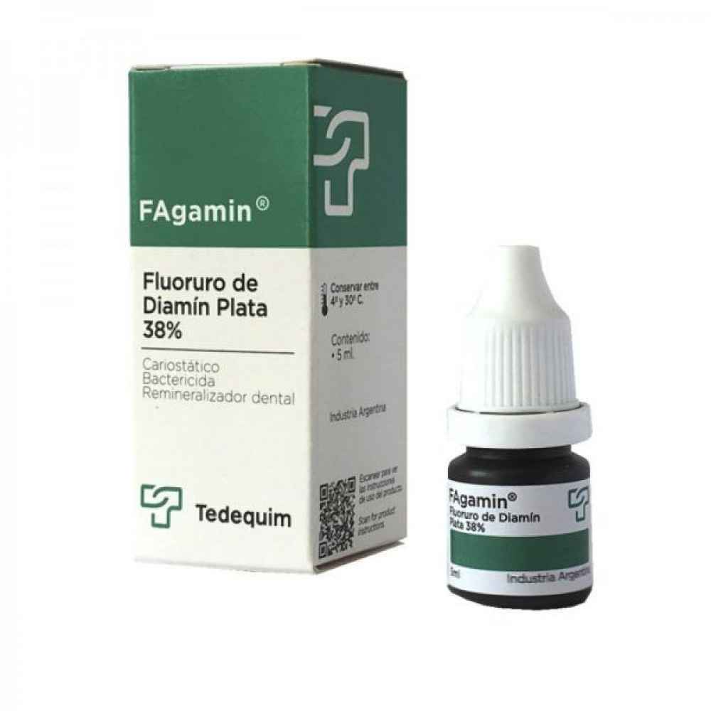 Tedequim FAGamin Silver Diamine Fluoride for Cavities 5ml
