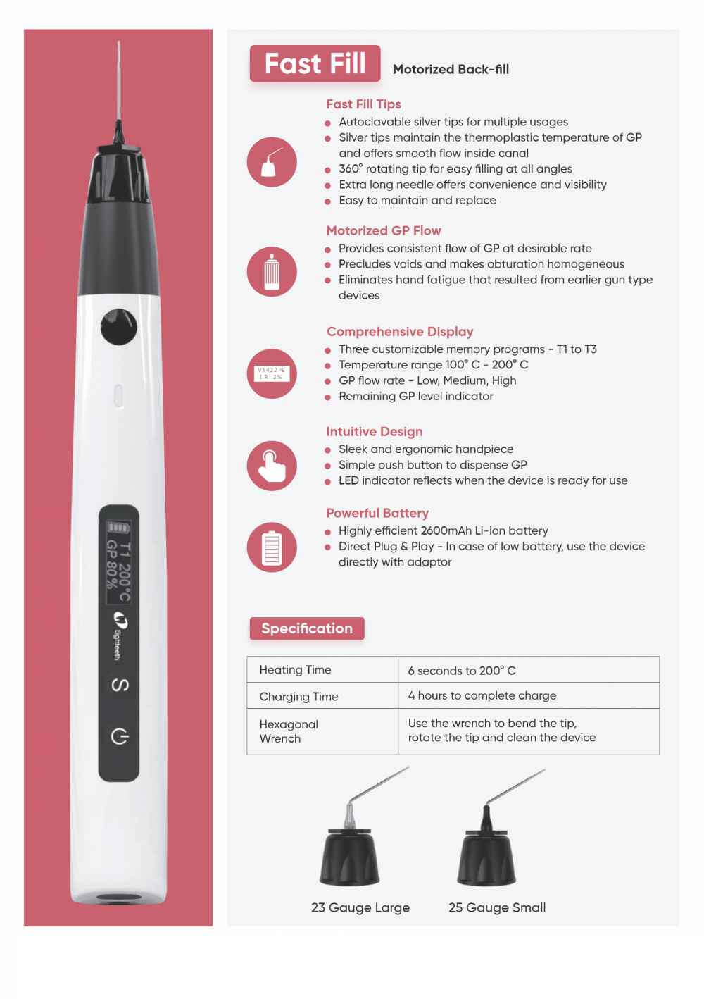 Eighteeth Obturation System